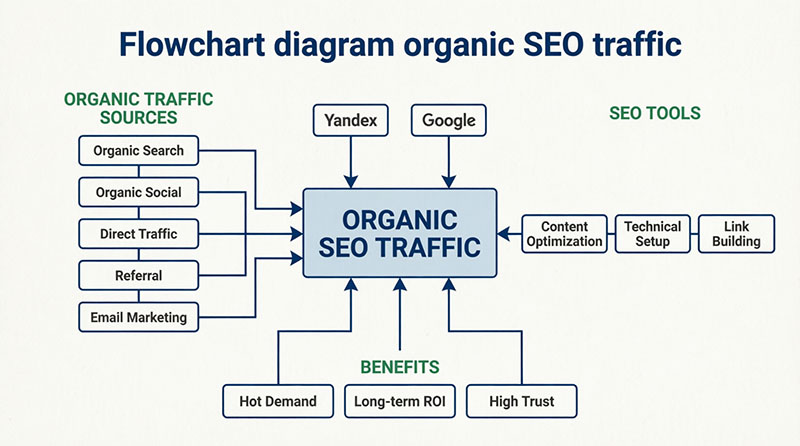 органический seo трафик