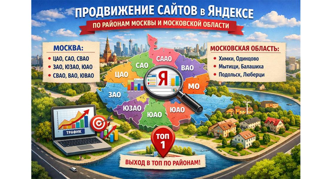 продвижение сайта по региону